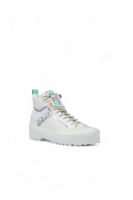 Superga White Fabric Sneaker