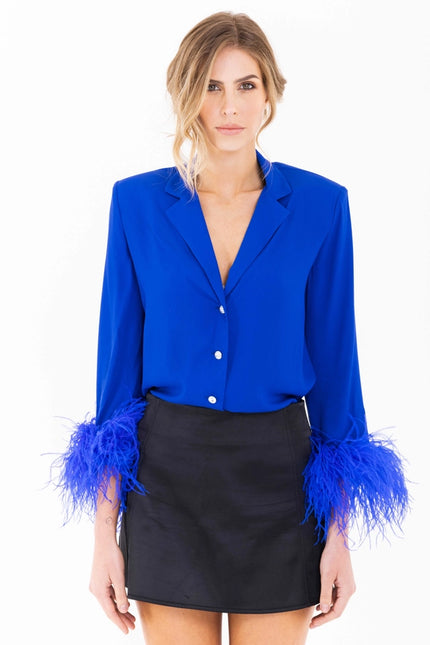 Blue Iris-SHIRT-Giulia De Leonardi Couture-S-Urbanheer