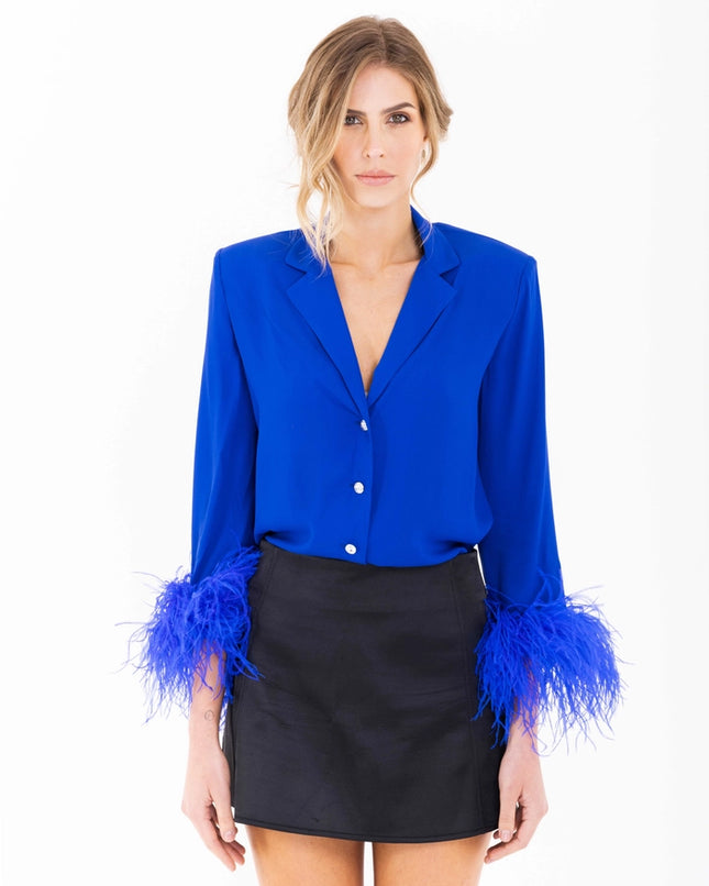 Blue Iris-SHIRT-Giulia De Leonardi Couture-S-Urbanheer