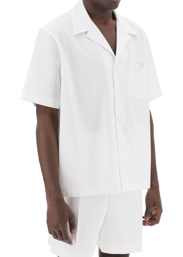 Valentino Garavani "v detail bowling shirt with v-