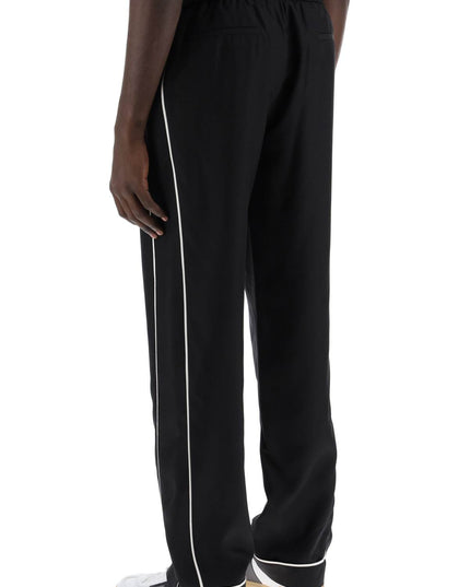 Valentino Garavani silk poplin trousers in eight