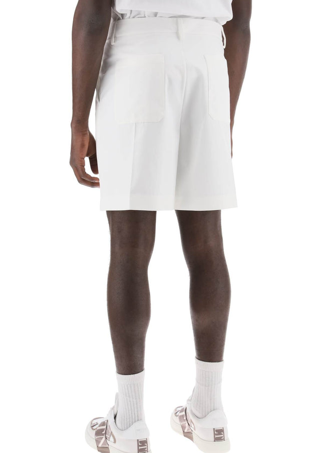 Valentino Garavani cotton poplin bermuda shorts for