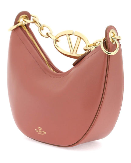 Valentino garavani mini vlogo moon bag in nappa leather with chain-Bag-Valentino GARAVANI-os-Urbanheer