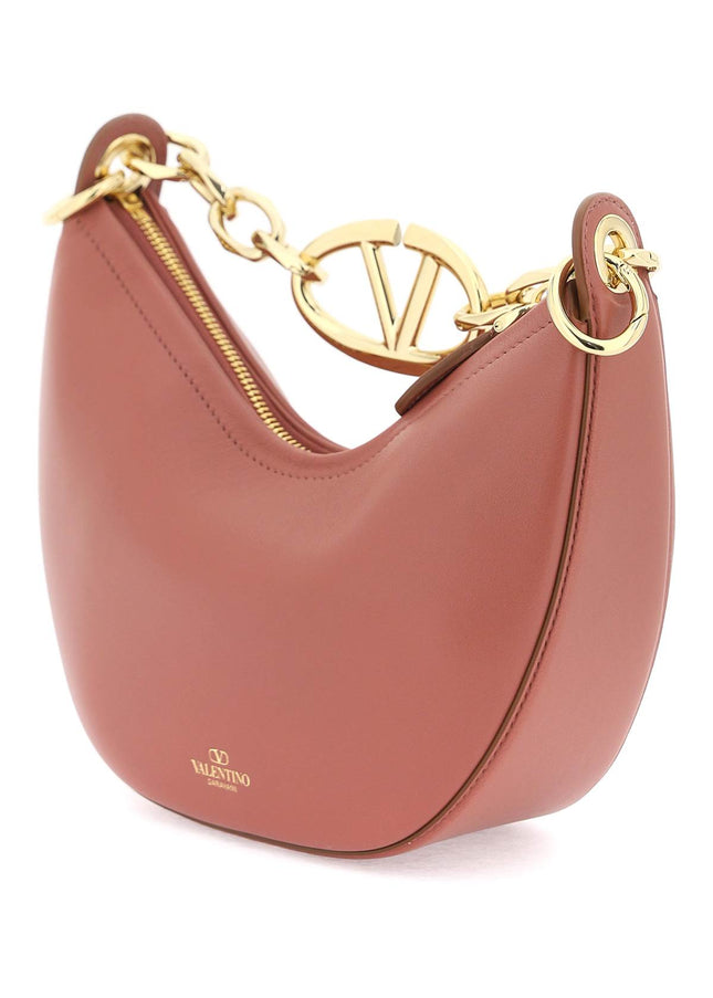 Valentino garavani mini vlogo moon bag in nappa leather with chain-Bag-Valentino GARAVANI-os-Urbanheer