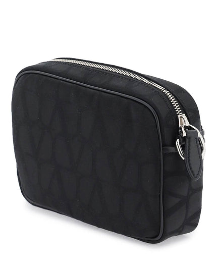 Valentino Garavani black iconographe crossbody bag