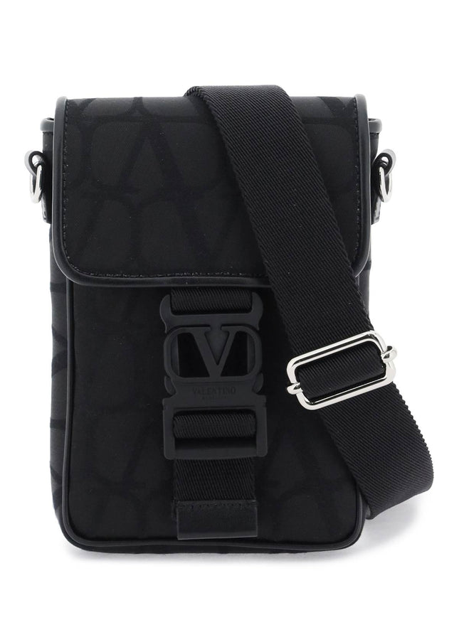 Valentino Garavani black iconographe mini crossbody bag