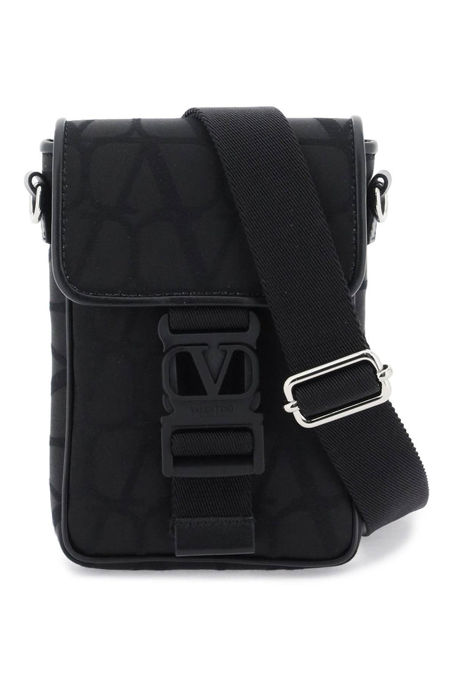 Valentino Garavani black iconographe mini crossbody bag