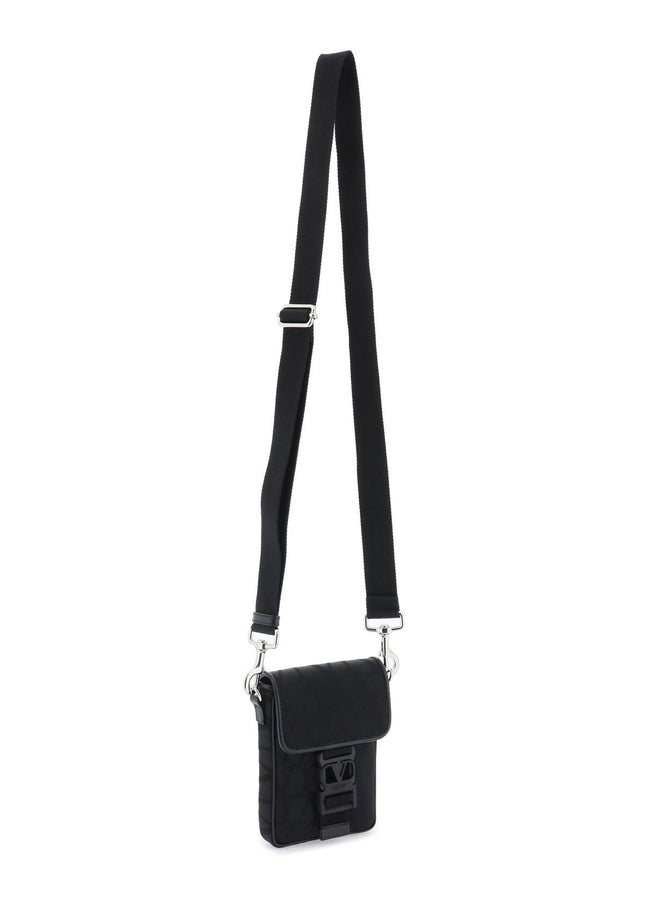 Valentino Garavani black iconographe mini crossbody bag