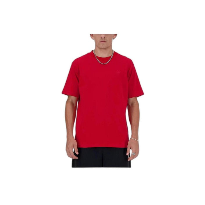 New Balance Men T-Shirt-Clothing T-shirts-New Balance-red-XS-Urbanheer