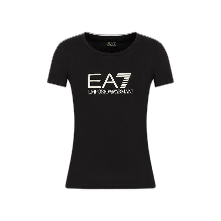 Ea7 Women T-Shirt-Clothing T-shirts-Ea7-black-XS-Urbanheer