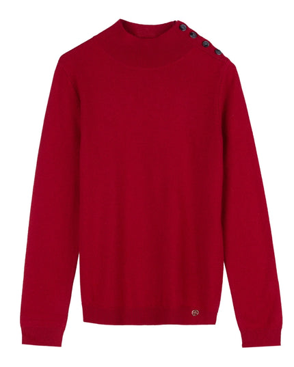 Odette Sweater Red-Sweater-Bel Cashmere-S-Urbanheer