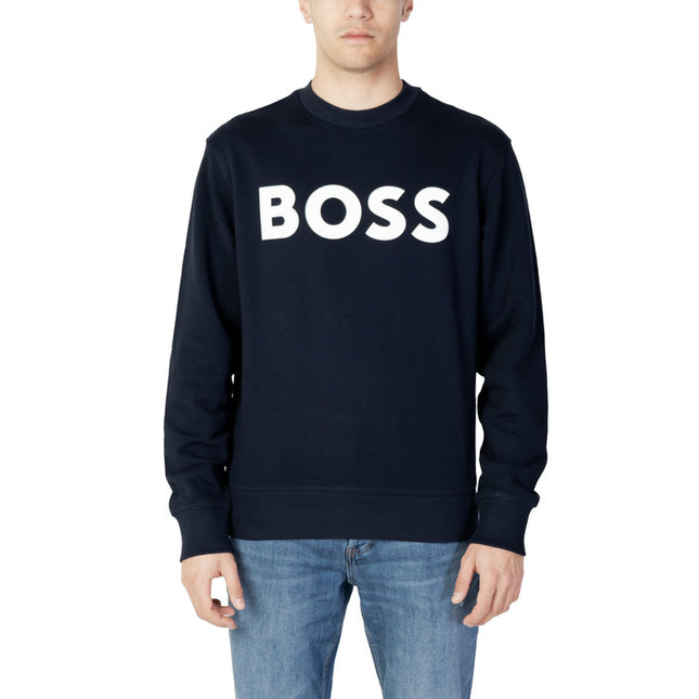Boss Men Sweatshirts-Clothing - Men-Boss-blue-M-Urbanheer