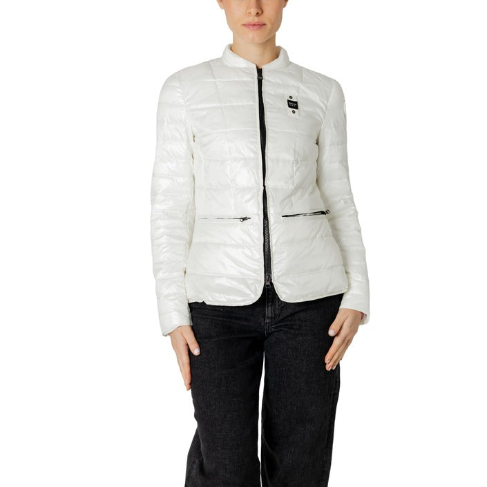 Blauer Women Jacket-Clothing Jackets-Blauer-white-XS-Urbanheer