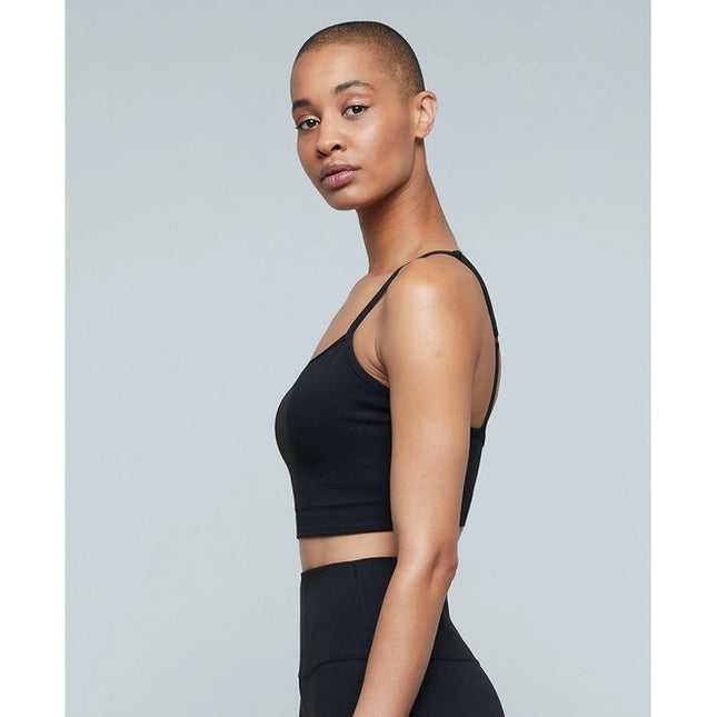 Lunar Luxe Bra Top - Black Iris-Top-Moonchild Yoga Wear-Urbanheer