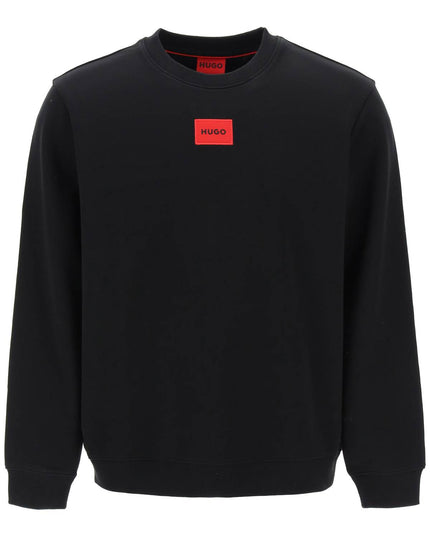 Hugo logo patch sweatshirt