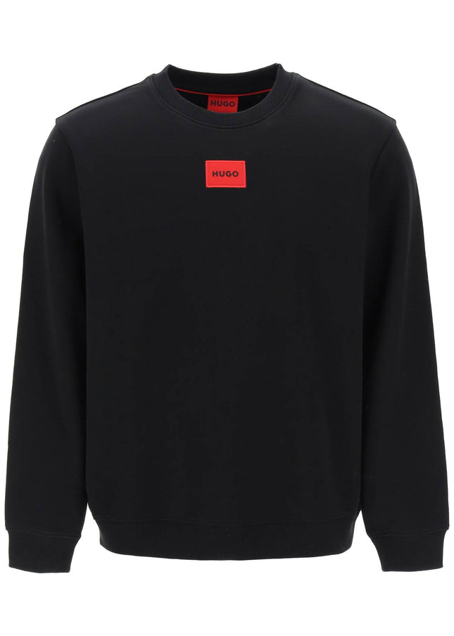 Hugo logo patch sweatshirt