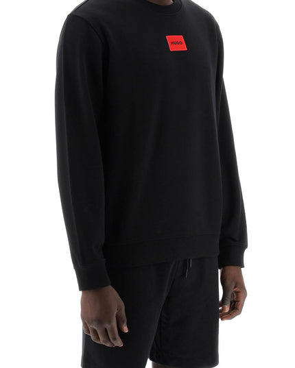 Hugo logo patch sweatshirt