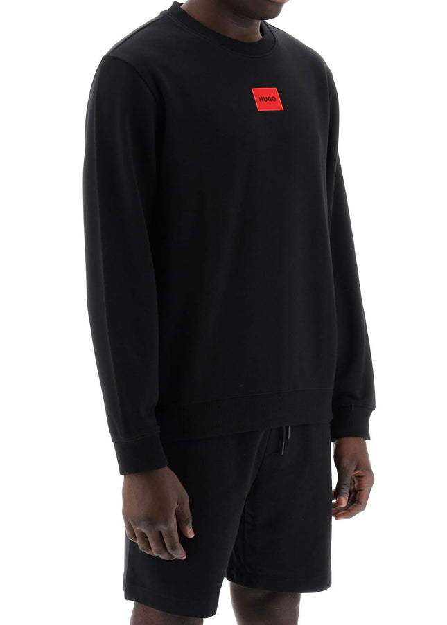 Hugo logo patch sweatshirt