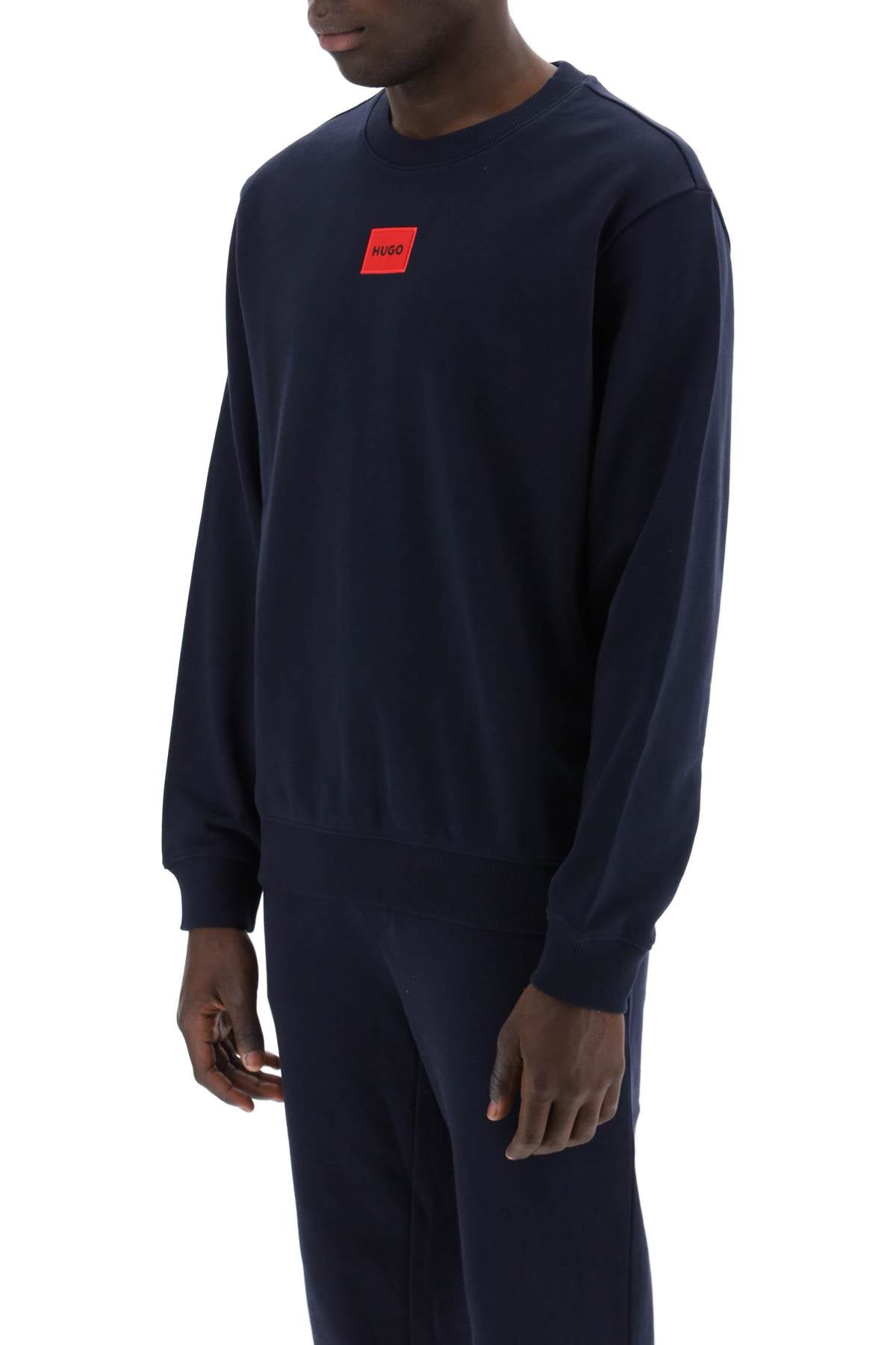 Hugo diragol light sweatshirt Blue-Sweatshirt-Hugo-Urbanheer