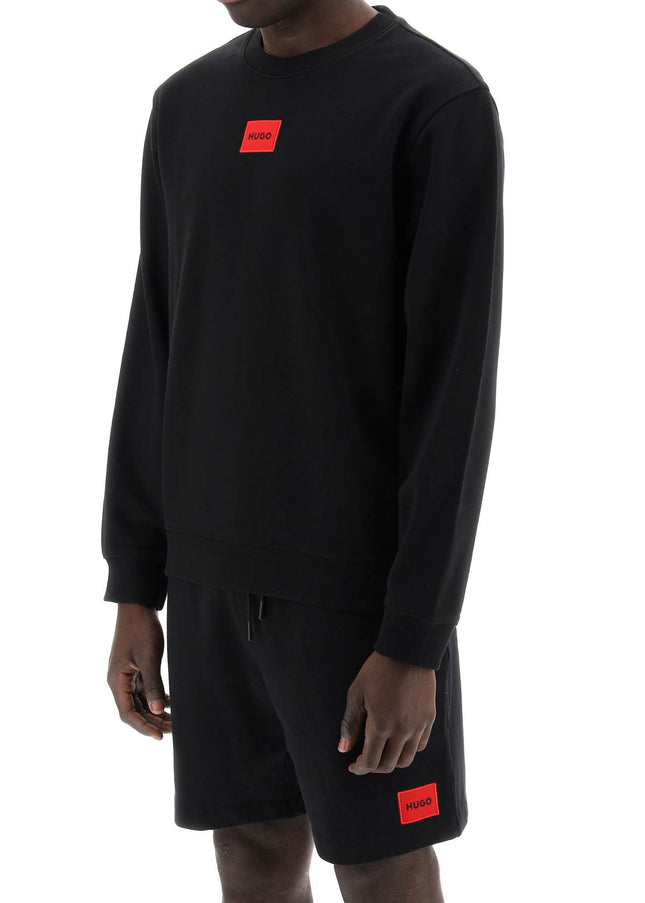 Hugo logo patch sweatshirt