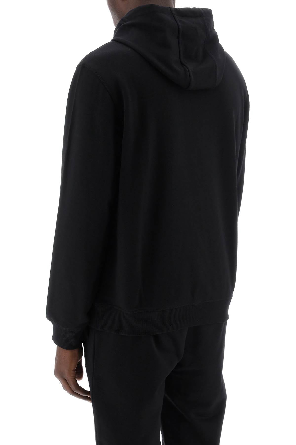 Hugo logo patch hoodie Black-Hoodie-Hugo-Urbanheer