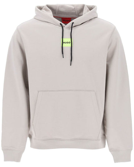 Hugo logo patch hoodie Grey-Hoodie-Hugo-S-Urbanheer