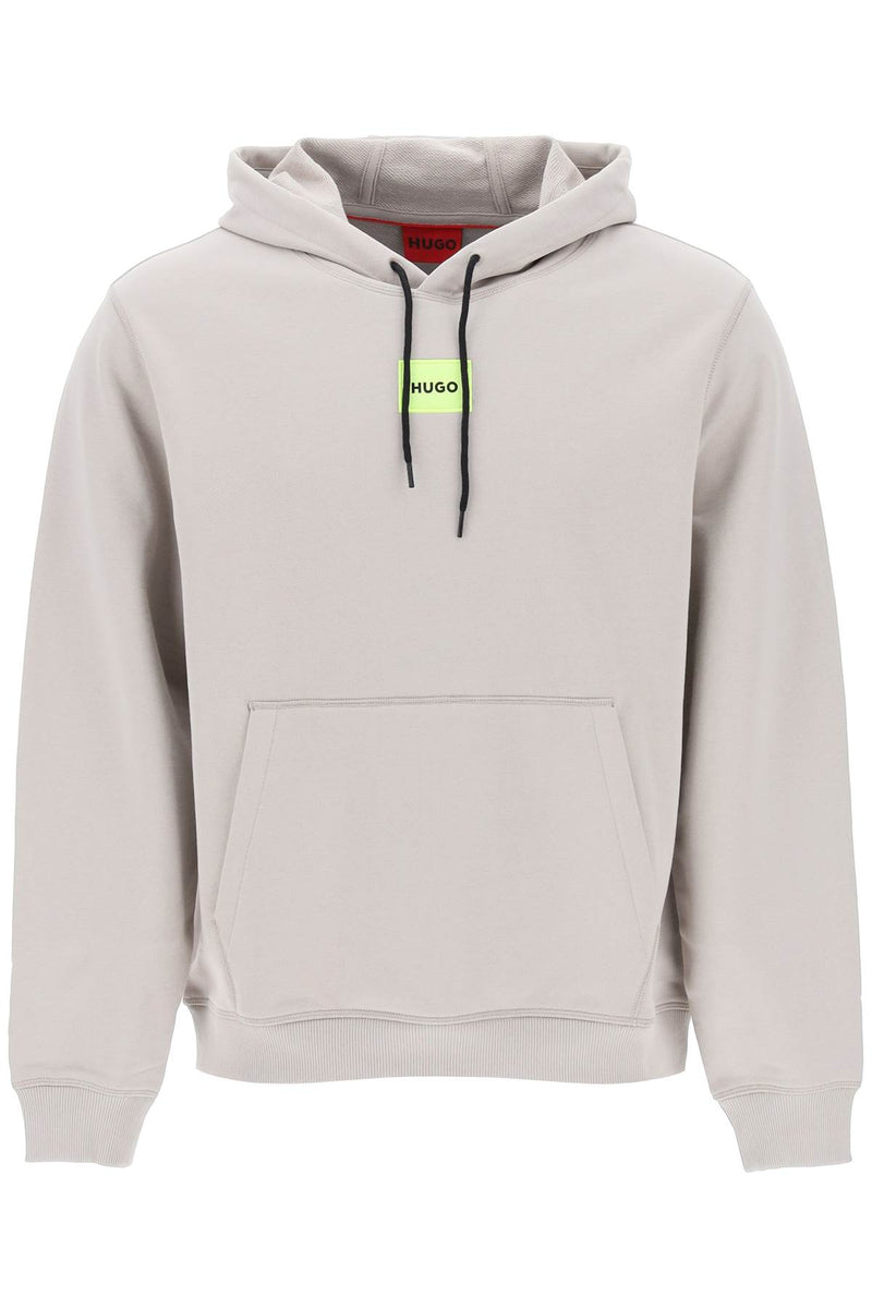 Hugo logo patch hoodie Grey-Hoodie-Hugo-S-Urbanheer