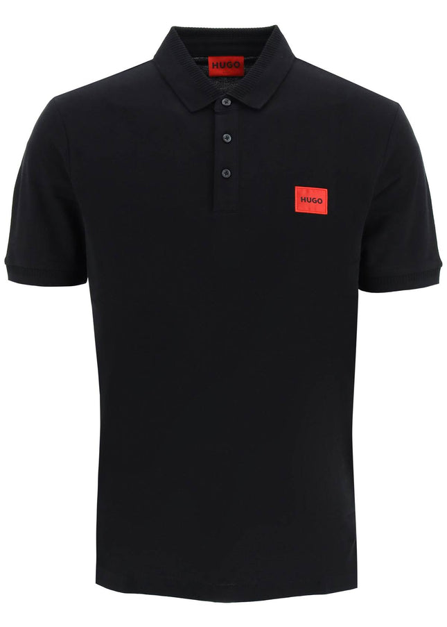 Hugo dereso slim fit polo shirt Black-SHIRT-Hugo-S-Urbanheer