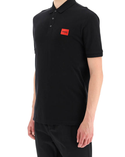 Hugo dereso slim fit polo shirt Black-SHIRT-Hugo-Urbanheer