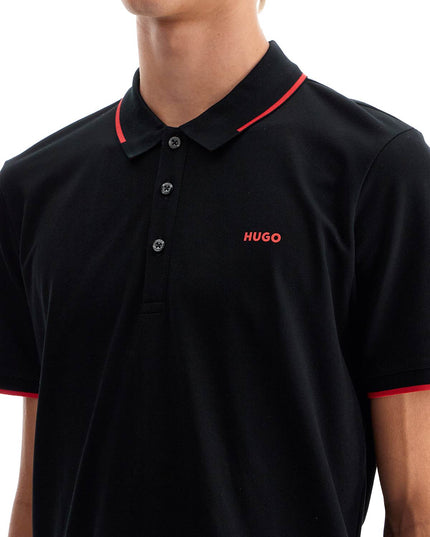 Hugo slim fit piqué polo shirt