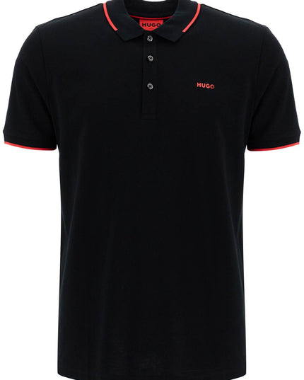 Hugo slim fit piqué polo shirt