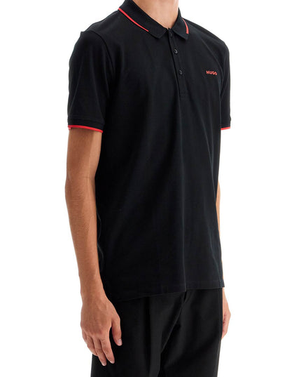 Hugo slim fit piqué polo shirt