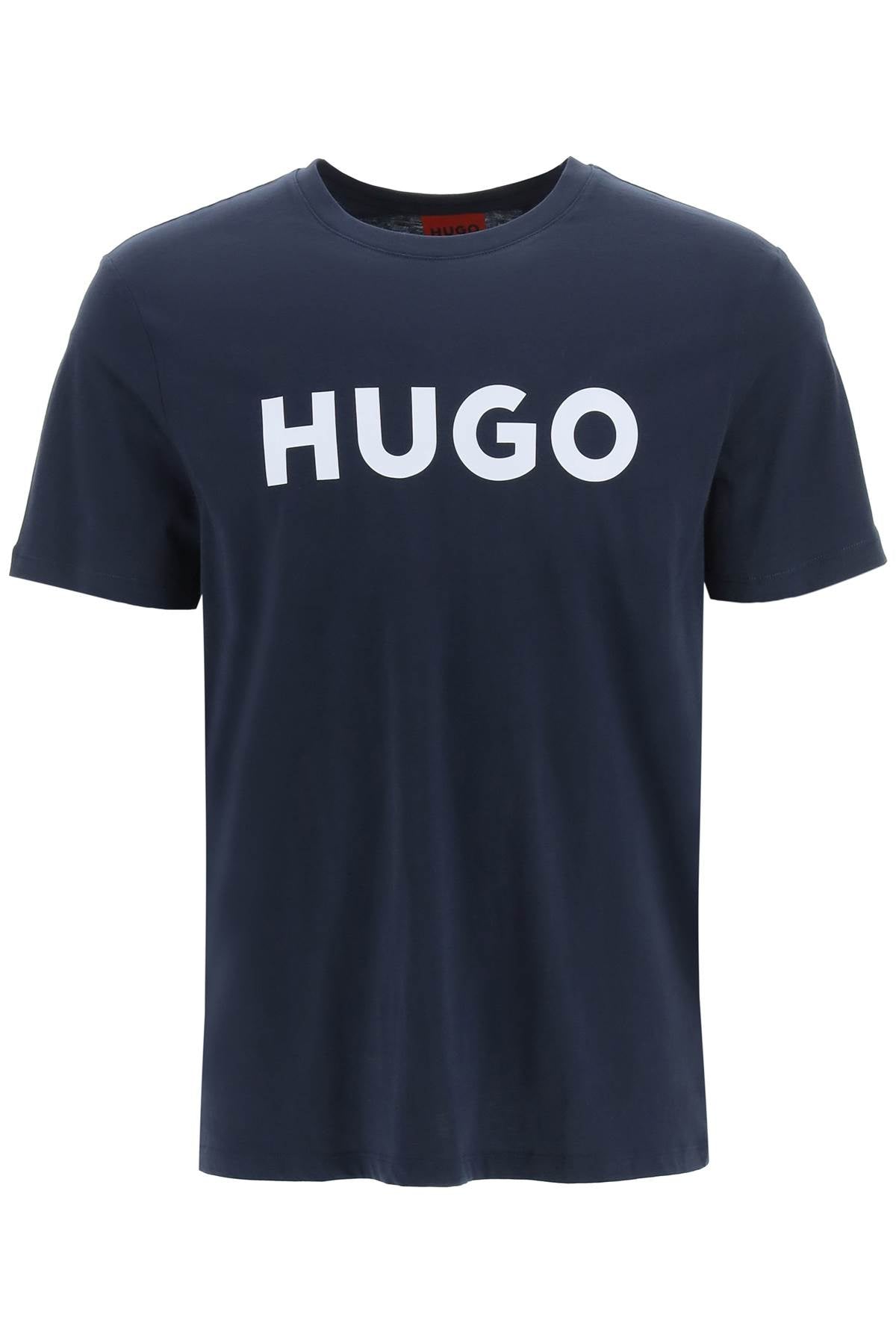Hugo dulivio logo t-shirt Blue-T-Shirt-Hugo-Blue-S-Urbanheer