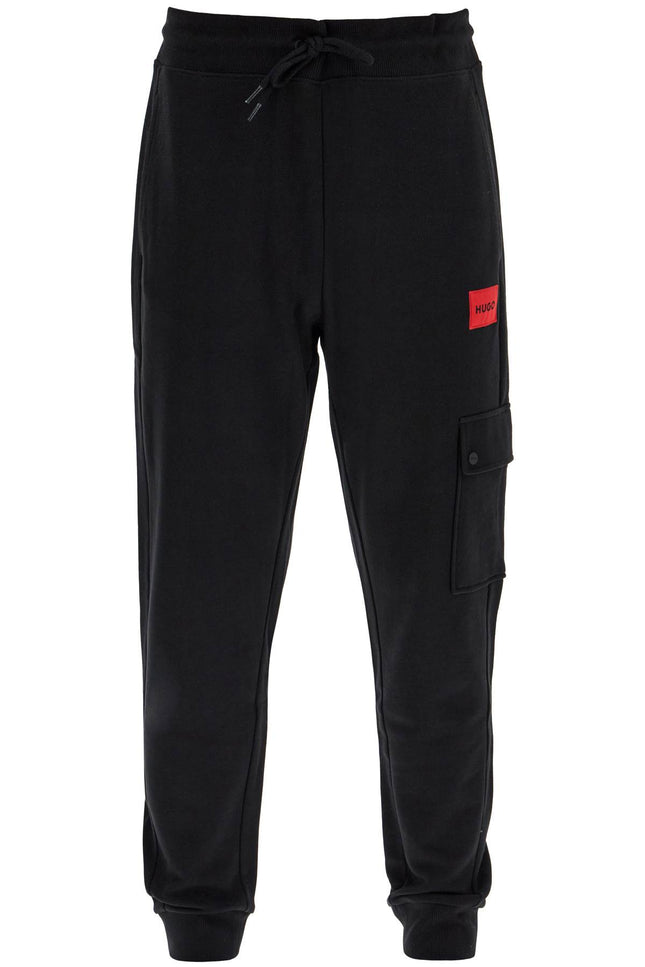 Hugo cotton joggers with cargo pocket.