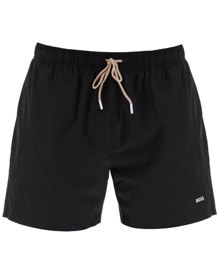 Boss quick-dry sea bermuda-Shorts-Boss-Black-S-Urbanheer