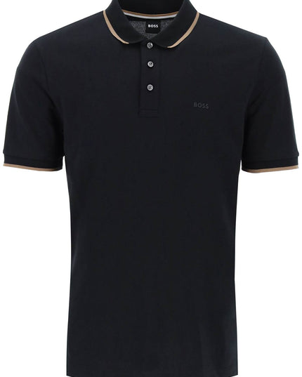 Boss 'contrast trim parlay polo shirt