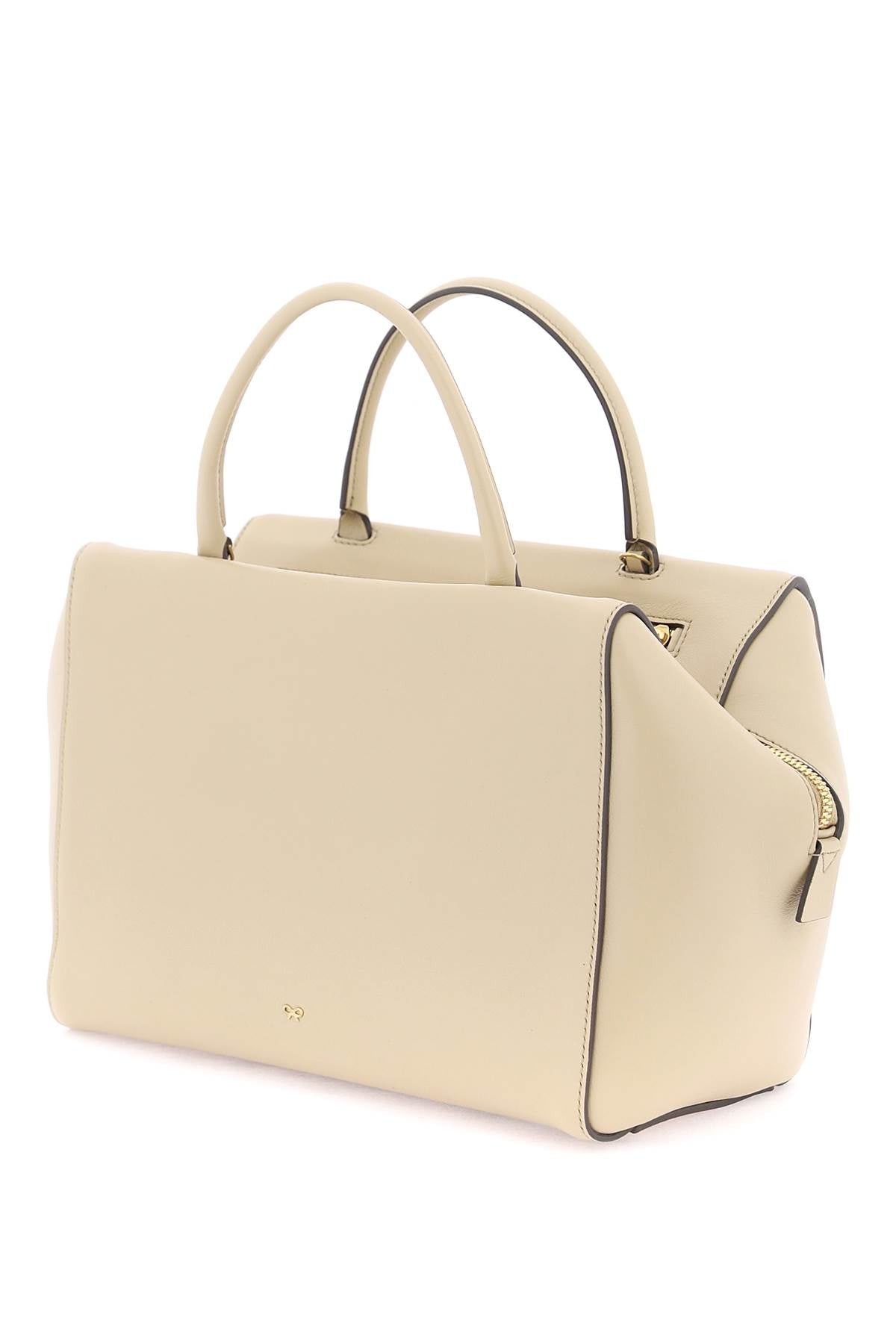 Anya Hindmarch Seaton Handbag Beige-Anya Hindmarch-os-Urbanheer