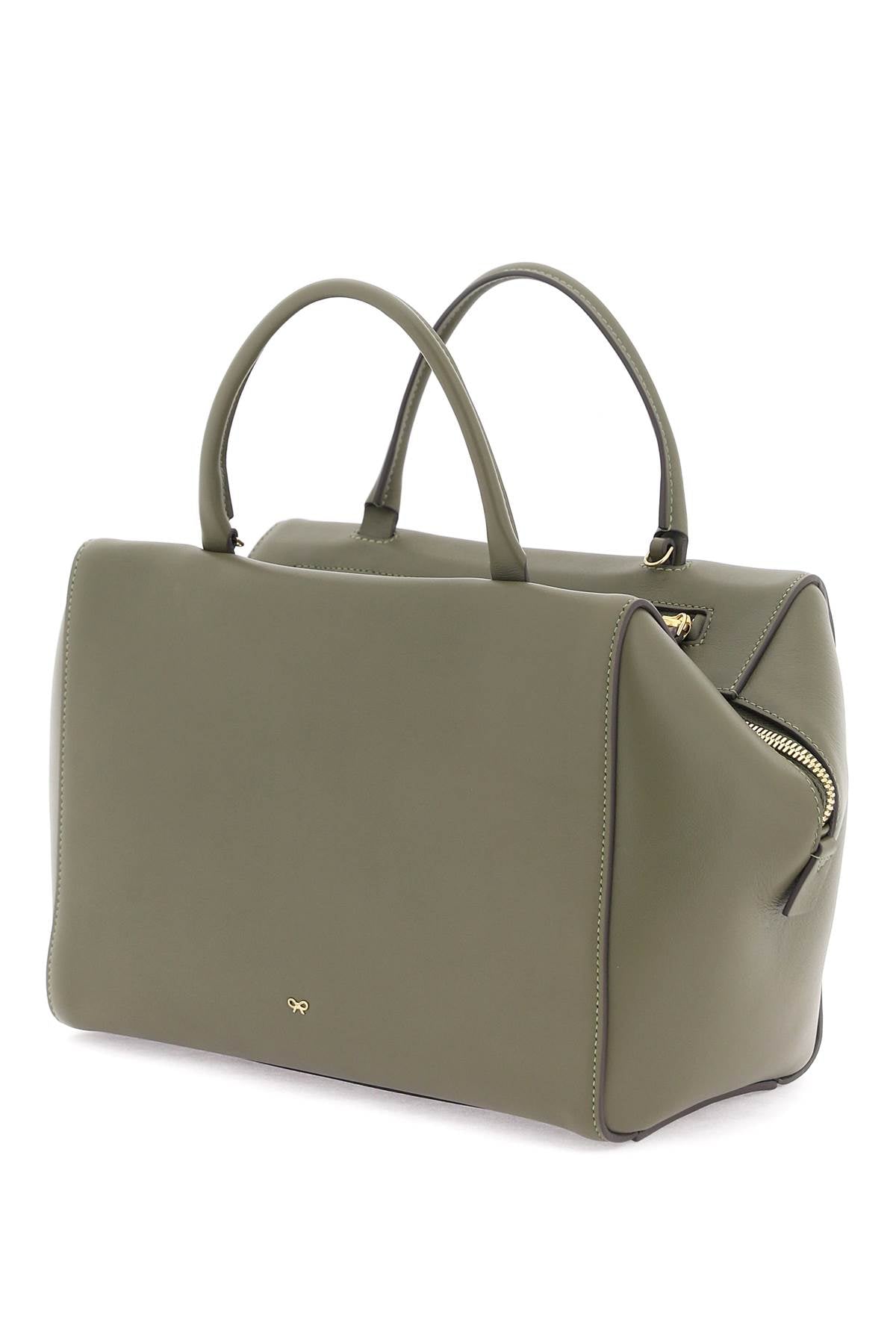 Anya Hindmarch Seaton Handbag Khaki-Anya Hindmarch-os-Urbanheer