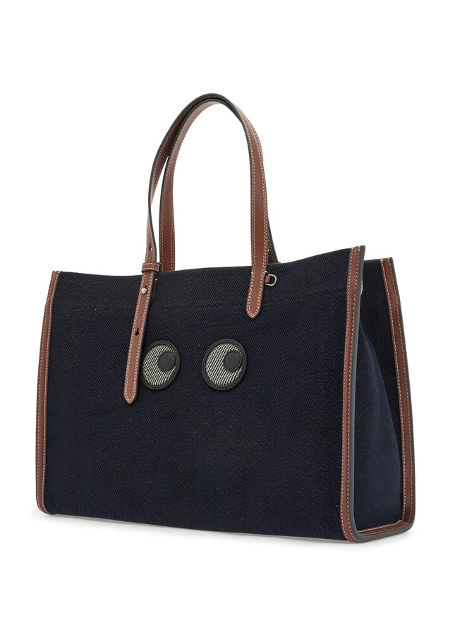 Anya Hindmarch tote bag with eyes print