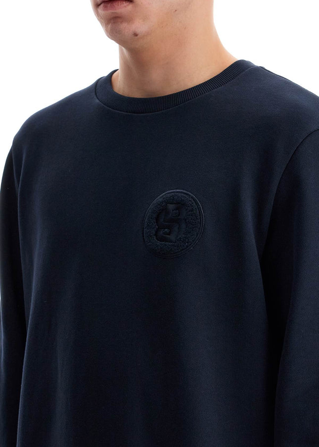 Boss crewneck sweatshirt with double mon