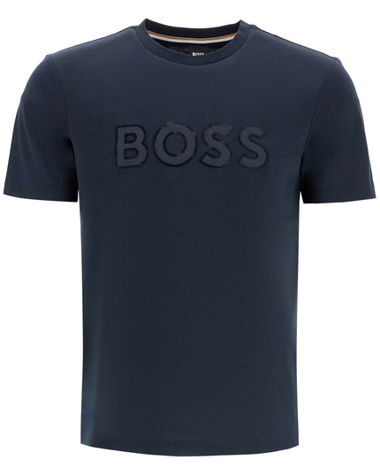 Boss t-shirt with patch logo design