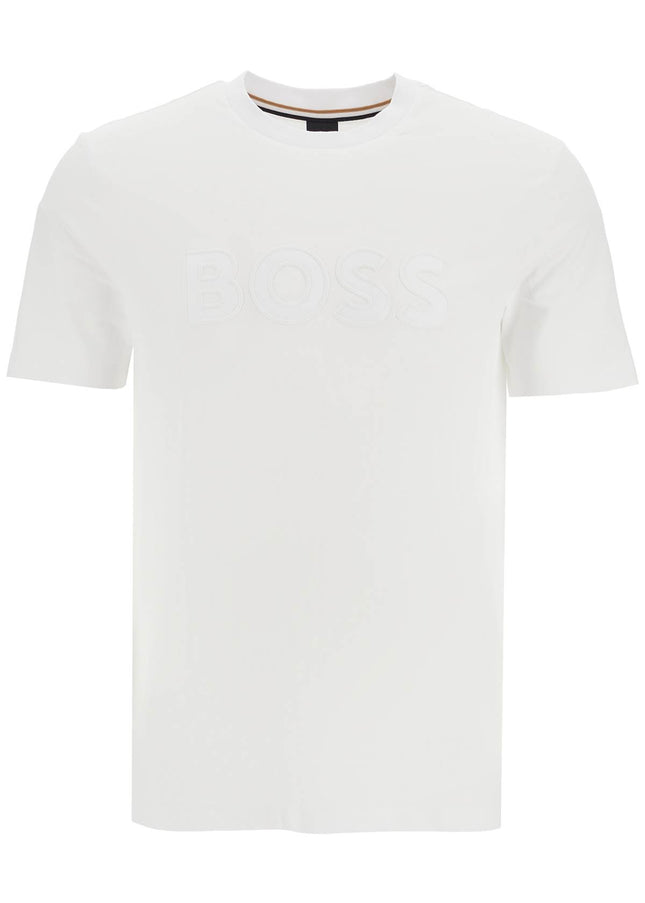 Boss t-shirt with patch logo design