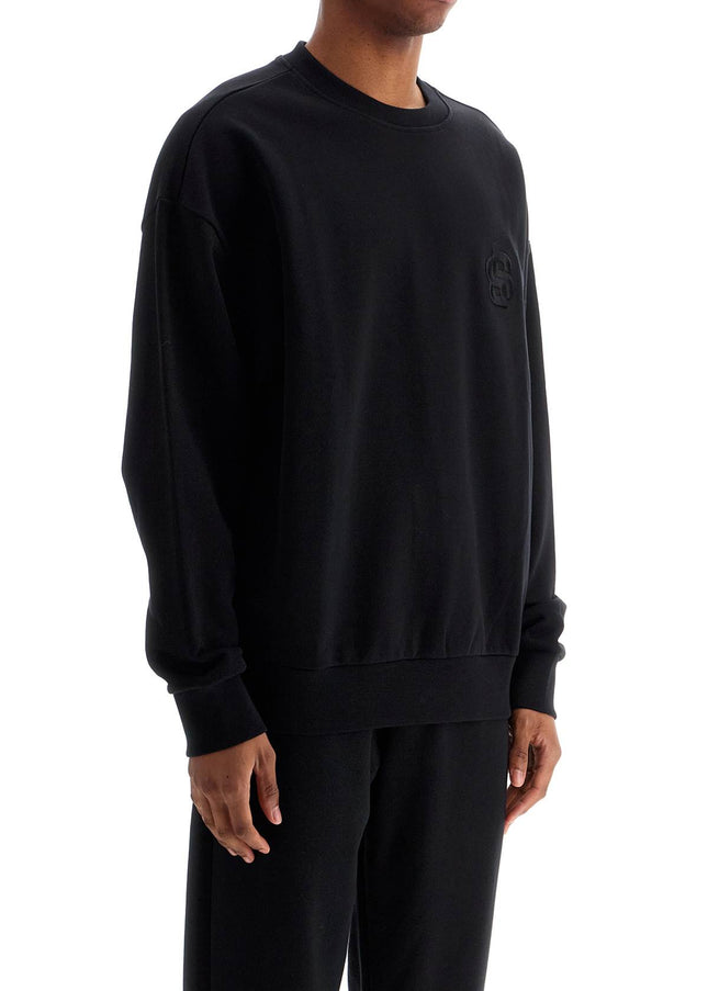 Boss mercerized cotton sweatshirt