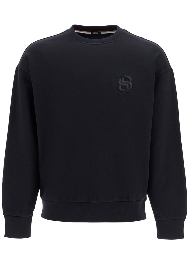 Boss mercerized cotton sweatshirt