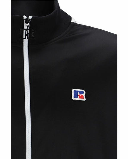 Men’s Sweatshirt without Hood Russell Athletic Swae Black-Sports | Fitness > Sports material and equipment > Sports sweatshirts-Russell Athletic-Urbanheer