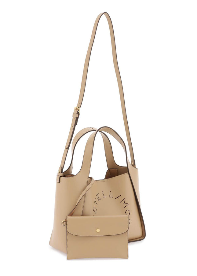 Stella Mccartney Stella Logo Tote Bag Dark Brown-Bag-Stella McCartney-os-Urbanheer