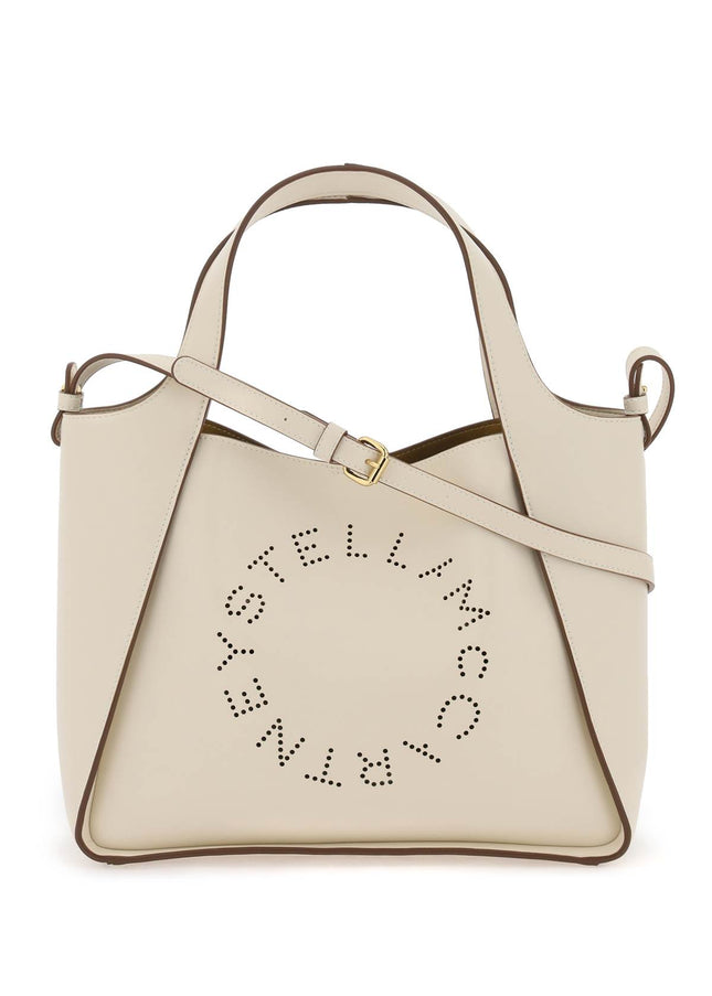 Stella Mccartney Stella Logo Tote Bag Brown-Bag-Stella McCartney-os-Urbanheer