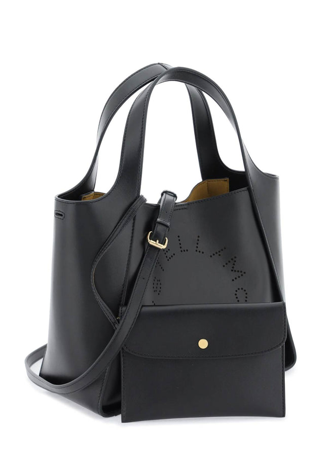 Stella Mccartney Stella Logo Tote Bag Black-Bag-Stella McCartney-os-Urbanheer