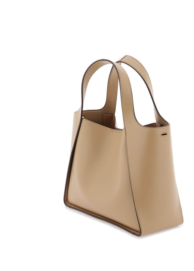 Stella Mccartney Stella Logo Tote Bag Dark Brown-Bag-Stella McCartney-os-Urbanheer