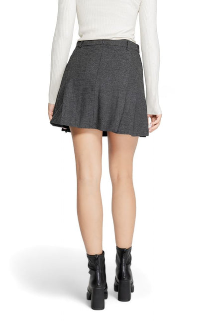 Only Gray Polyester Skirt